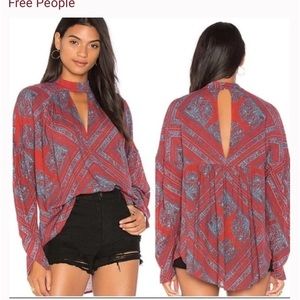 Free People Walking On A Dream Tunic Dress M